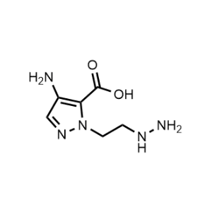 4-Amino-1-(2-hydrazinylethyl)-1H-pyrazole-5-carboxylic acid|CS-1029339