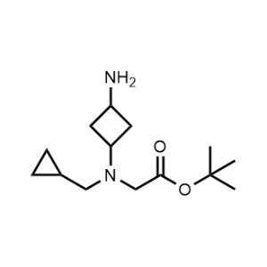 Tert-butyl N-(3-aminocyclobutyl)-N-(cyclopropylmethyl)glycinate|CS-1029351