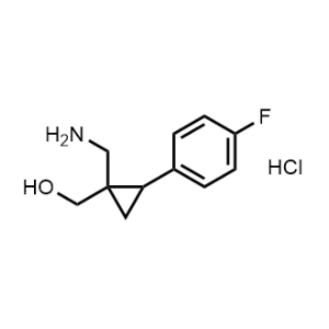 (1-(Aminomethyl)-2-(4-fluorophenyl)cyclopropyl)methanol hydrochloride|CS-1029387