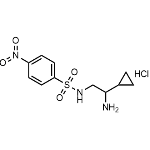 N-(2-Amino-2-cyclopropylethyl)-4-nitrobenzenesulfonamide hydrochloride|CS-1029401