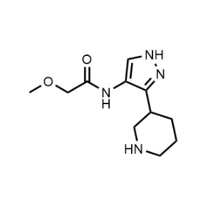 2-Methoxy-N-(3-(piperidin-3-yl)-1H-pyrazol-4-yl)acetamide|CS-1029604