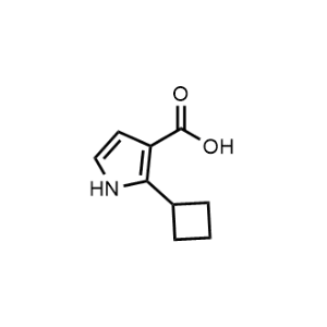 2-Cyclobutyl-1H-pyrrole-3-carboxylic acid|CS-1029619