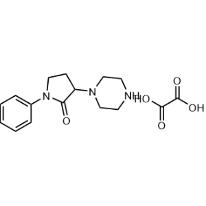 1-Phenyl-3-(piperazin-1-yl)pyrrolidin-2-one oxalate|CS-1029731