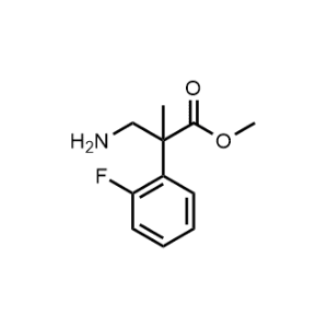 Methyl 3-amino-2-(2-fluorophenyl)-2-methylpropanoate|CS-1029751