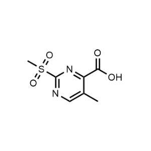 5-Methyl-2-(methylsulfonyl)pyrimidine-4-carboxylic acid|CS-1029921