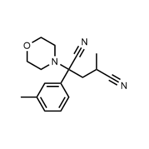 4-Methyl-2-morpholino-2-(m-tolyl)pentanedinitrile|CS-1029933