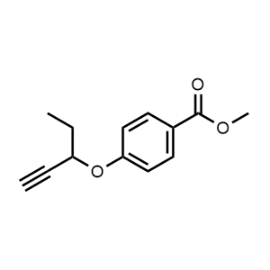 Methyl 4-(pent-1-yn-3-yloxy)benzoate|CS-1030003