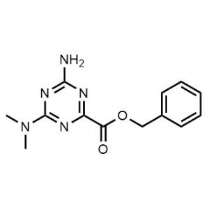 Benzyl 4-amino-6-(dimethylamino)-1,3,5-triazine-2-carboxylate|CS-1030028