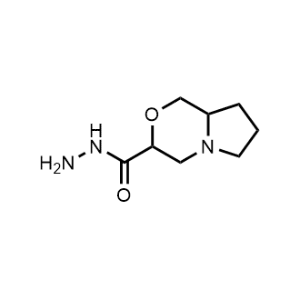 Hexahydro-1H-pyrrolo[2,1-c][1,4]oxazine-3-carbohydrazide|CS-1030085