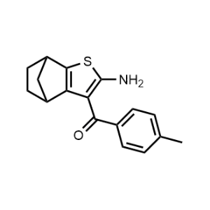 (2-Amino-4,5,6,7-tetrahydro-4,7-methanobenzo[b]thiophen-3-yl)(P-tolyl)methanone|CS-1030101