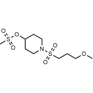 1-((3-Methoxypropyl)sulfonyl)piperidin-4-yl methanesulfonate|CS-1030346