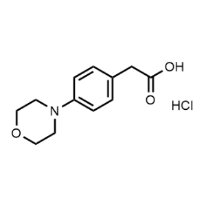 2-(4-Morpholinophenyl)acetic acid hydrochloride|CS-1030383