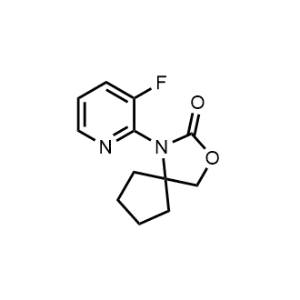 1-(3-Fluoropyridin-2-yl)-3-oxa-1-azaspiro[4.4]nonan-2-one|CS-1030421
