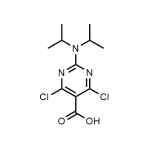 4,6-Dichloro-2-(diisopropylamino)pyrimidine-5-carboxylic acid|CS-1030494