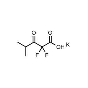 2,2-Difluoro-4-methyl-3-oxopentanoic acid, potassium salt|CS-1030537
