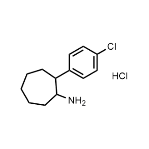 2-(4-Chlorophenyl)cycloheptan-1-amine hydrochloride|CS-1030542