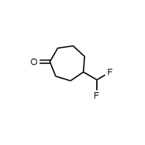 4-(Difluoromethyl)cycloheptan-1-one|CS-1030576