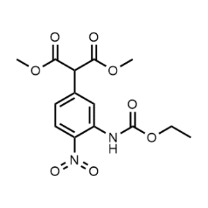 Dimethyl 2-(3-((ethoxycarbonyl)amino)-4-nitrophenyl)malonate|CS-1030593