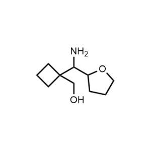 (1-(Amino(tetrahydrofuran-2-yl)methyl)cyclobutyl)methanol|CS-1030661