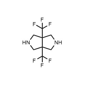 3a,6a-bis(trifluoromethyl)octahydropyrrolo[3,4-c]pyrrole|CS-1030678