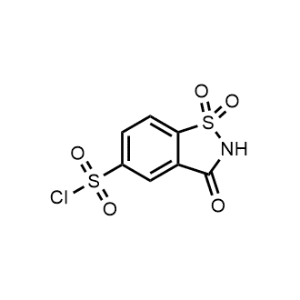 3-Oxo-2,3-dihydrobenzo[d]isothiazole-5-sulfonyl chloride 1,1-dioxide|CS-1030739