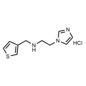 2-(1H-Imidazol-1-yl)-N-(thiophen-3-ylmethyl)ethan-1-amine hydrochloride|CS-1030804