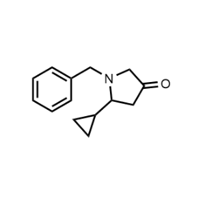 1-Benzyl-5-cyclopropylpyrrolidin-3-one|CS-1030838