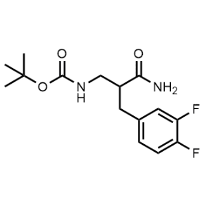 Tert-butyl (3-amino-2-(3,4-difluorobenzyl)-3-oxopropyl)carbamate|CS-1030931