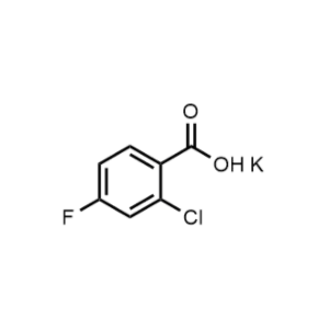 2-Chloro-4-fluorobenzoic acid, potassium salt|CS-1031102