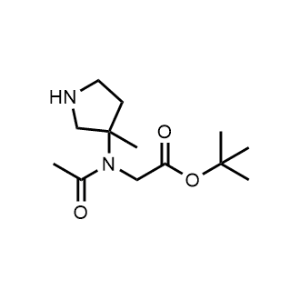 Tert-butyl N-acetyl-N-(3-methylpyrrolidin-3-yl)glycinate|CS-1031167