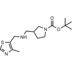 Tert-butyl 3-((((4-methylthiazol-5-yl)methyl)amino)methyl)pyrrolidine-1-carboxylate|CS-1031327