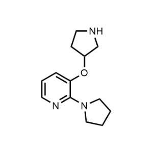 2-(Pyrrolidin-1-yl)-3-(pyrrolidin-3-yloxy)pyridine|CS-1031398