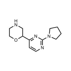 2-(2-(Pyrrolidin-1-yl)pyrimidin-4-yl)morpholine|CS-1031411