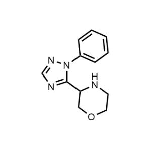 3-(1-Phenyl-1H-1,2,4-triazol-5-yl)morpholine|CS-1031426