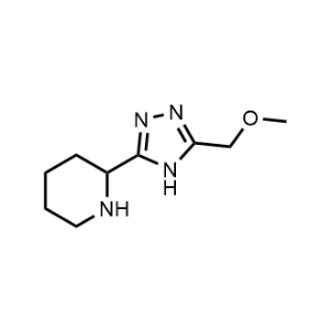 2-(5-(Methoxymethyl)-4H-1,2,4-triazol-3-yl)piperidine|CS-1031427