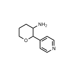 2-(Pyridin-4-yl)tetrahydro-2H-pyran-3-amine|CS-1031440