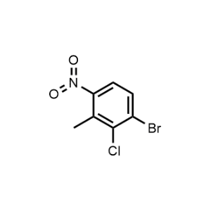 1-Bromo-2-chloro-3-methyl-4-nitrobenzene|CS-1031516