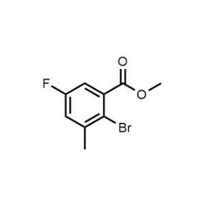 Methyl 2-bromo-5-fluoro-3-methylbenzoate|CS-1031528