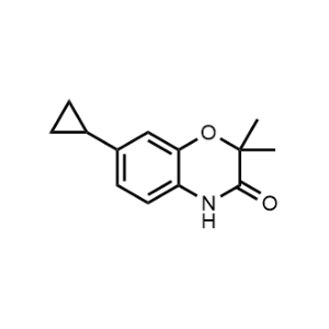 7-Cyclopropyl-2,2-dimethyl-2H-benzo[b][1,4]oxazin-3(4H)-one|CS-1031546