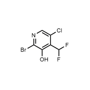 2-Bromo-5-chloro-4-(difluoromethyl)pyridin-3-ol|CS-1031658