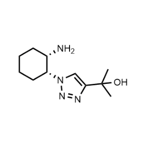 2-(1-((1R,2S)-2-Aminocyclohexyl)-1H-1,2,3-triazol-4-yl)propan-2-ol|CS-1031849