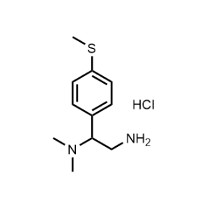 N1,N1-Dimethyl-1-(4-(methylthio)phenyl)ethane-1,2-diamine hydrochloride|CS-1032152