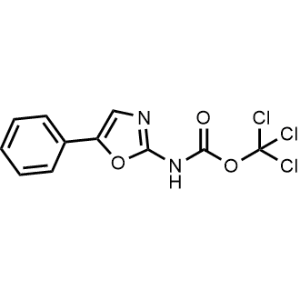 Trichloromethyl (5-phenyloxazol-2-yl)carbamate|CS-1032167