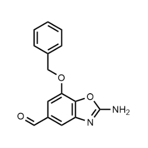 2-Amino-7-(benzyloxy)benzo[d]oxazole-5-carbaldehyde|CS-1032186