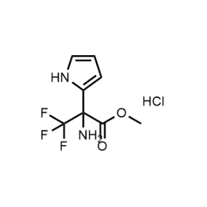 Methyl 2-amino-3,3,3-trifluoro-2-(1H-pyrrol-2-yl)propanoate hydrochloride|CS-1032198