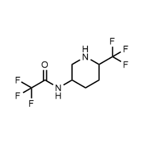 2,2,2-Trifluoro-N-(6-(trifluoromethyl)piperidin-3-yl)acetamide|CS-1032248