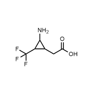 2-(2-Amino-3-(trifluoromethyl)cyclopropyl)acetic acid|CS-1032283
