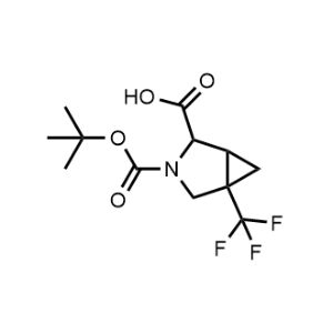 3-(Tert-butoxycarbonyl)-5-(trifluoromethyl)-3-azabicyclo[3.1.0]hexane-2-carboxylic acid|CS-1032295