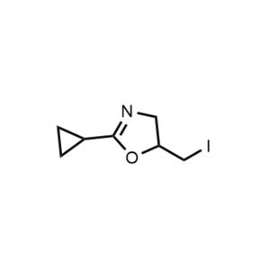 2-Cyclopropyl-5-(iodomethyl)-4,5-dihydrooxazole|CS-1032388