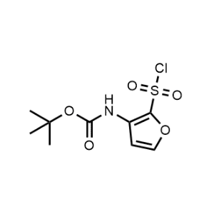 Tert-butyl (2-(chlorosulfonyl)furan-3-yl)carbamate|CS-1032460
